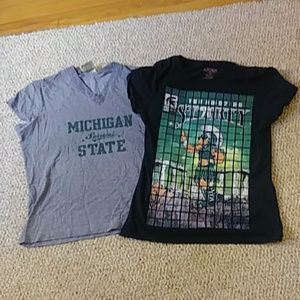 Michigan state girls tee lot